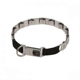 Clicklock Tokalı Paslanmaz Çelik "Go Play" Neck Tech FUN Köpek Tasması 60 cm