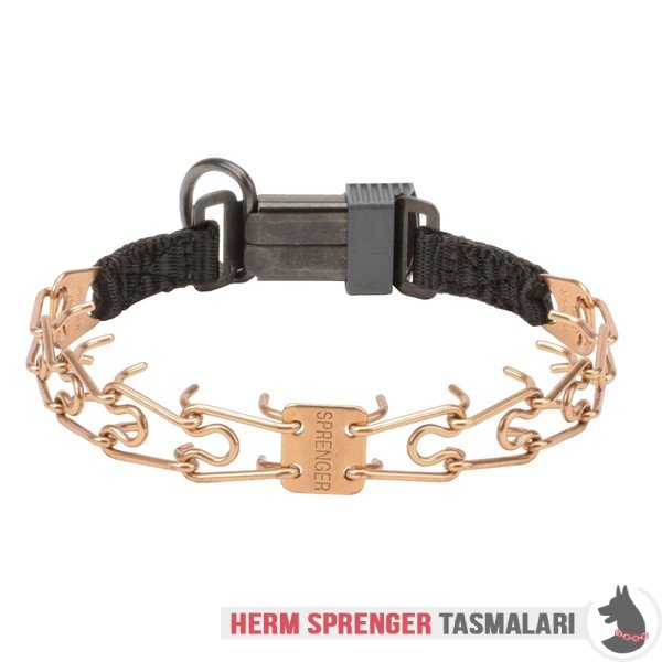 Naylon Kombinli ve Click-Lock Tokalı "Comfy Wear" Curogan Şok Tasması (2.25 mm x 40 cm)