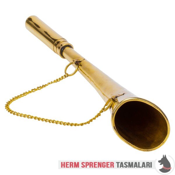 "The Mighty Blow" Pirinç Köpek Eğitim Düdüğü 25 cm