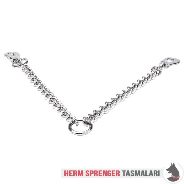 Yürüyüş için "Double Walk" Krom Kaplama İkili Gezdirme Zinciri (4 mm x 30.5 cm)