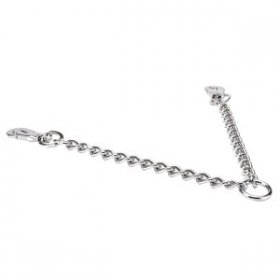 Yürüyüş için "Double Walk" Krom Kaplama İkili Gezdirme Zinciri (4 mm x 30.5 cm)