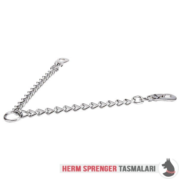 Yürüyüş için "Double Walk" Krom Kaplama İkili Gezdirme Zinciri (4 mm x 30.5 cm)