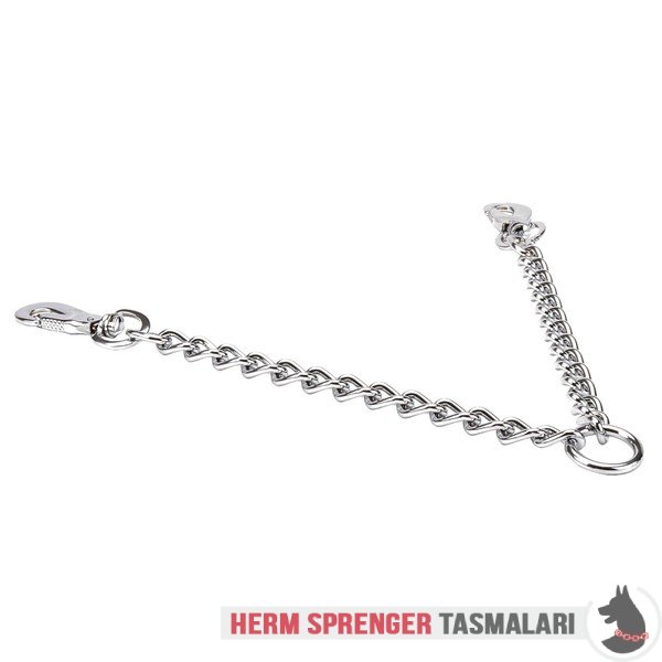 Yürüyüş için "Double Walk" Krom Kaplama İkili Gezdirme Zinciri (4 mm x 30.5 cm)