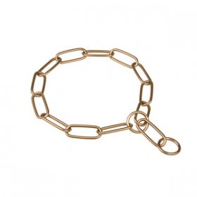 Uzun Baklalı Curogan "Spirit of Obedience" Boğmalı Zincir Tasması 4 mm