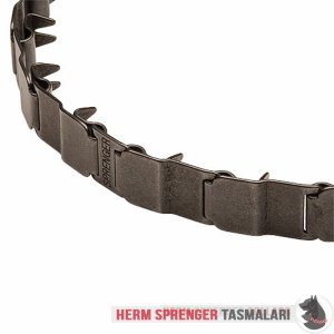Clicklock Tokalı Siyah Çelik "Dark Force" Neck Tech SPORT Terbye Tasması 48 cm