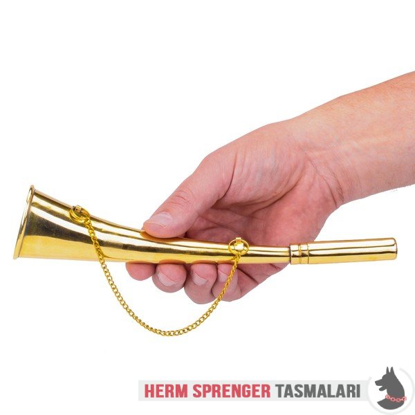 "The Mighty Blow" Pirinç Köpek Eğitim Düdüğü 25 cm