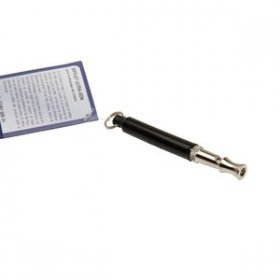 "Silent Whistle" Steel Nickel Plated Silent Dog Training Whistle