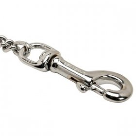 Yürüyüş için "Double Stroll" Krom Kaplama İkili Gezdirme Zinciri (3 mm x 37.5 cm)