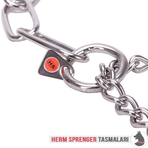 Sınırlı Çekiş Etkisi ile Uzun Baklalı "Martingale Partner" Paslanmaz Çelik Boğmalı Zincir 4 mm