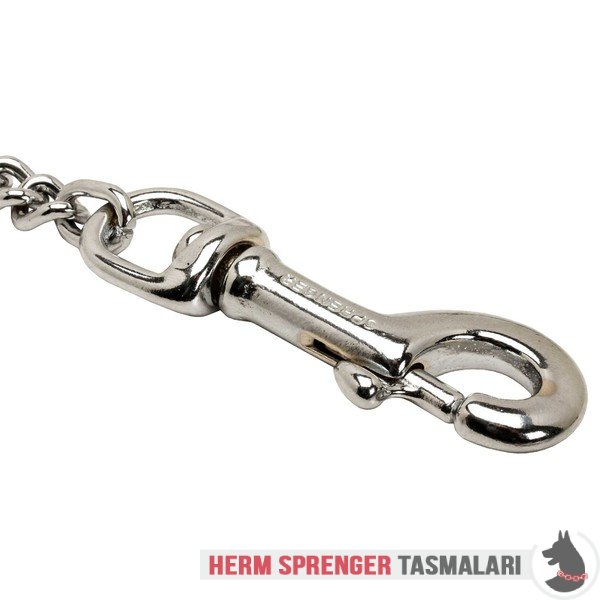 Yürüyüş için "Double Stroll" Krom Kaplama İkili Gezdirme Zinciri (3 mm x 37.5 cm)