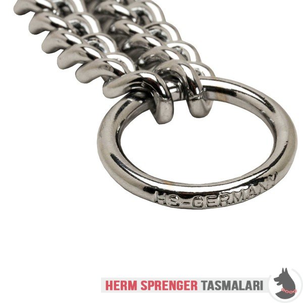 Yürüyüş için "Double Stroll" Krom Kaplama İkili Gezdirme Zinciri (3 mm x 37.5 cm)