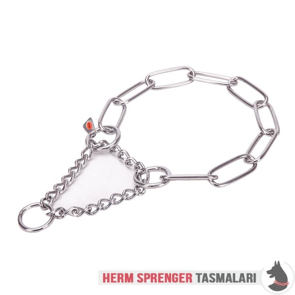 Sınırlı Çekiş Etkisi ile Uzun Baklalı "Martingale Partner" Paslanmaz Çelik Boğmalı Zincir 4 mm