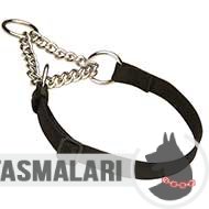 "Synthetic Friend" Zincirli Naylon Martingale Boğma Tasması