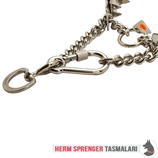 Paslanmaz Çelik "Sport Master" Neck Tech SPORT Terbiye Tasması 48 cm