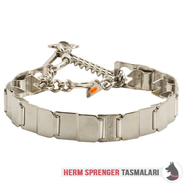 Paslanmaz Çelik "Sport Master" Neck Tech SPORT Terbiye Tasması 48 cm