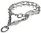 Pinch Dog Collar with Quick Release Snap Hook and Swivel