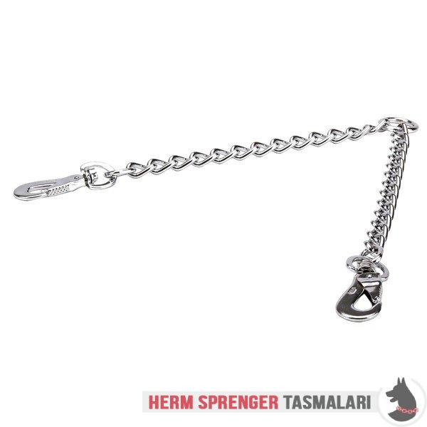 Yürüyüş için "Double Walk" Krom Kaplama İkili Gezdirme Zinciri (4 mm x 30.5 cm)