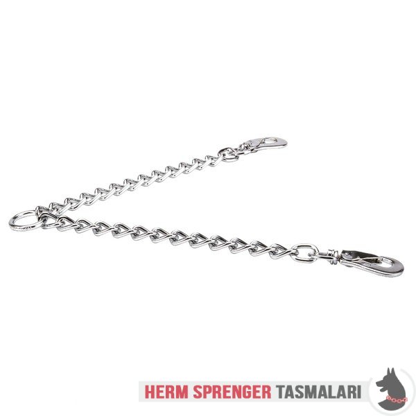 Yürüyüş için "Double Walk" Krom Kaplama İkili Gezdirme Zinciri (4 mm x 30.5 cm)