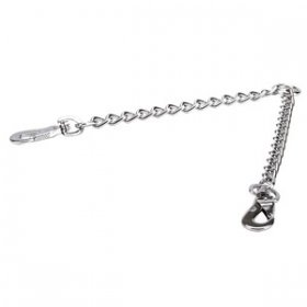 Yürüyüş için "Double Walk" Krom Kaplama İkili Gezdirme Zinciri (4 mm x 30.5 cm)