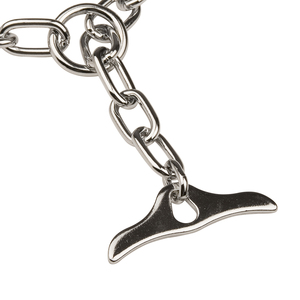 Orta Baklalı Krom Çelik "Comfy Hold" Tutamaklı Boğmalı Zincir 3.4 mm