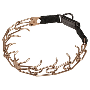 Naylon Kombinli ve Click-Lock Tokalı "Taming Loop" Curogan Şok Tasması - (3.2 mm x 52 cm)